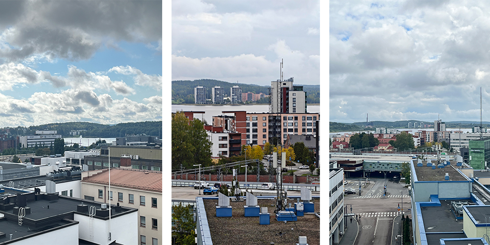 Näkymiä Jyväskylän järvimaisemiin