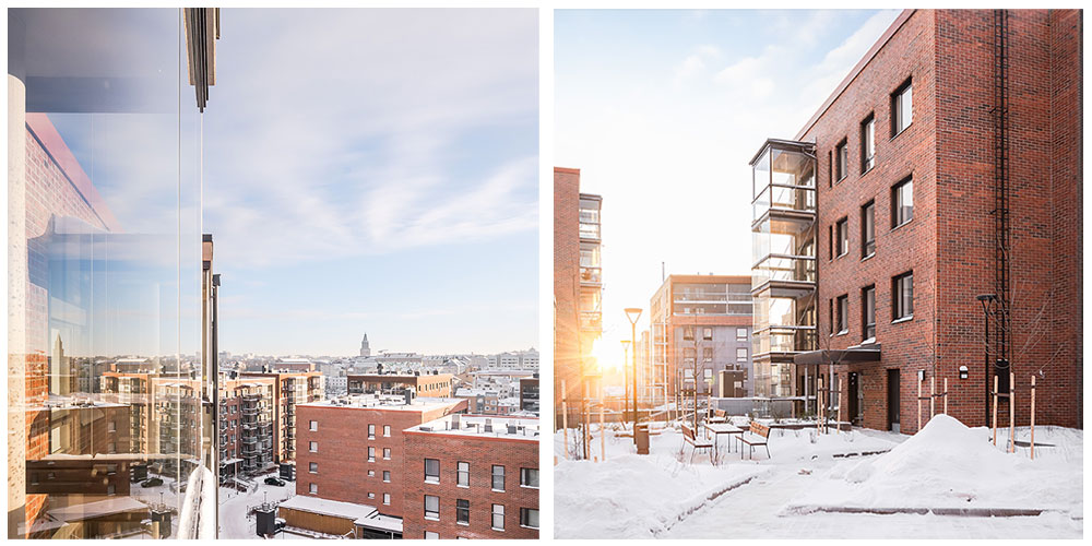 Näkymiä Veturikadun kohteesta