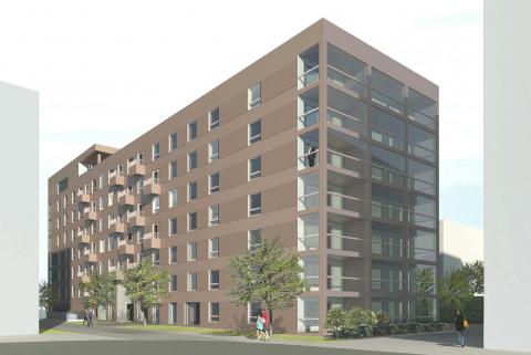 A-Kruunun Espoon Vermonniityn 120 asunnon hanke rakenteille
